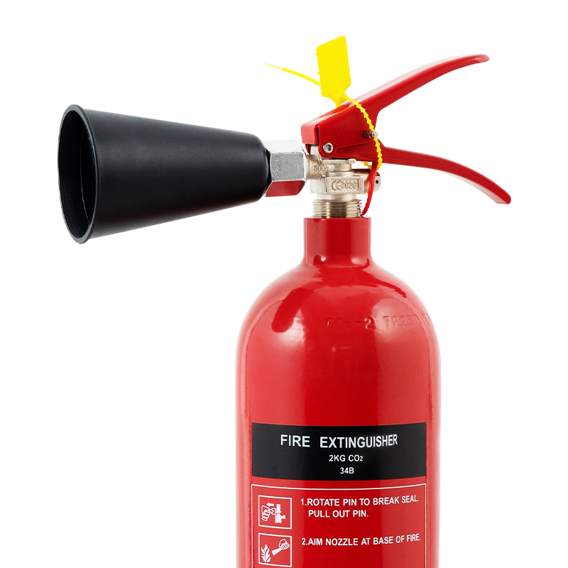 2KG Carbon Steel Portable CO₂ Ignis Extinguisher